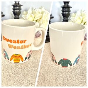 NWT Ugly Christmas Sweater Weather Ceramic Mug